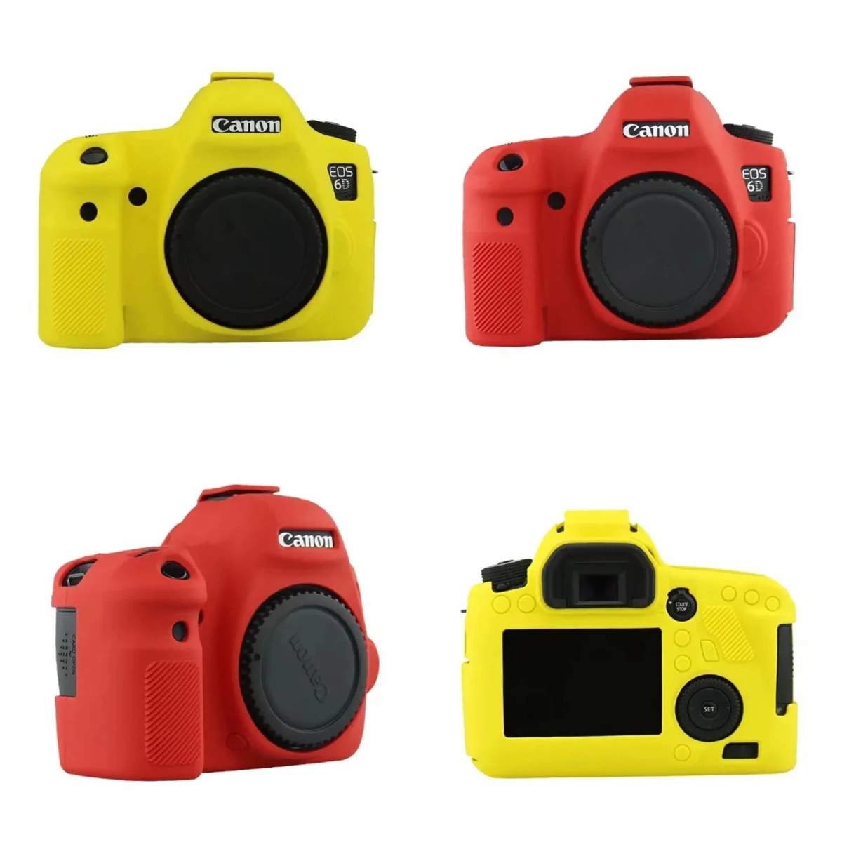 Ergonomic Silicone Case for Canon EOS 5D III IV 5D2 5D3 5D4 6D II 6D2 7D II 7D2 77D 600 700D - Comfortable Grip
Ergonomic Silicone Case for Canon EOS 5D III IV 5D2 5D3 5D4 6D II 6D2 7D II 7D2 77D 600 700D - Comfortable Grip