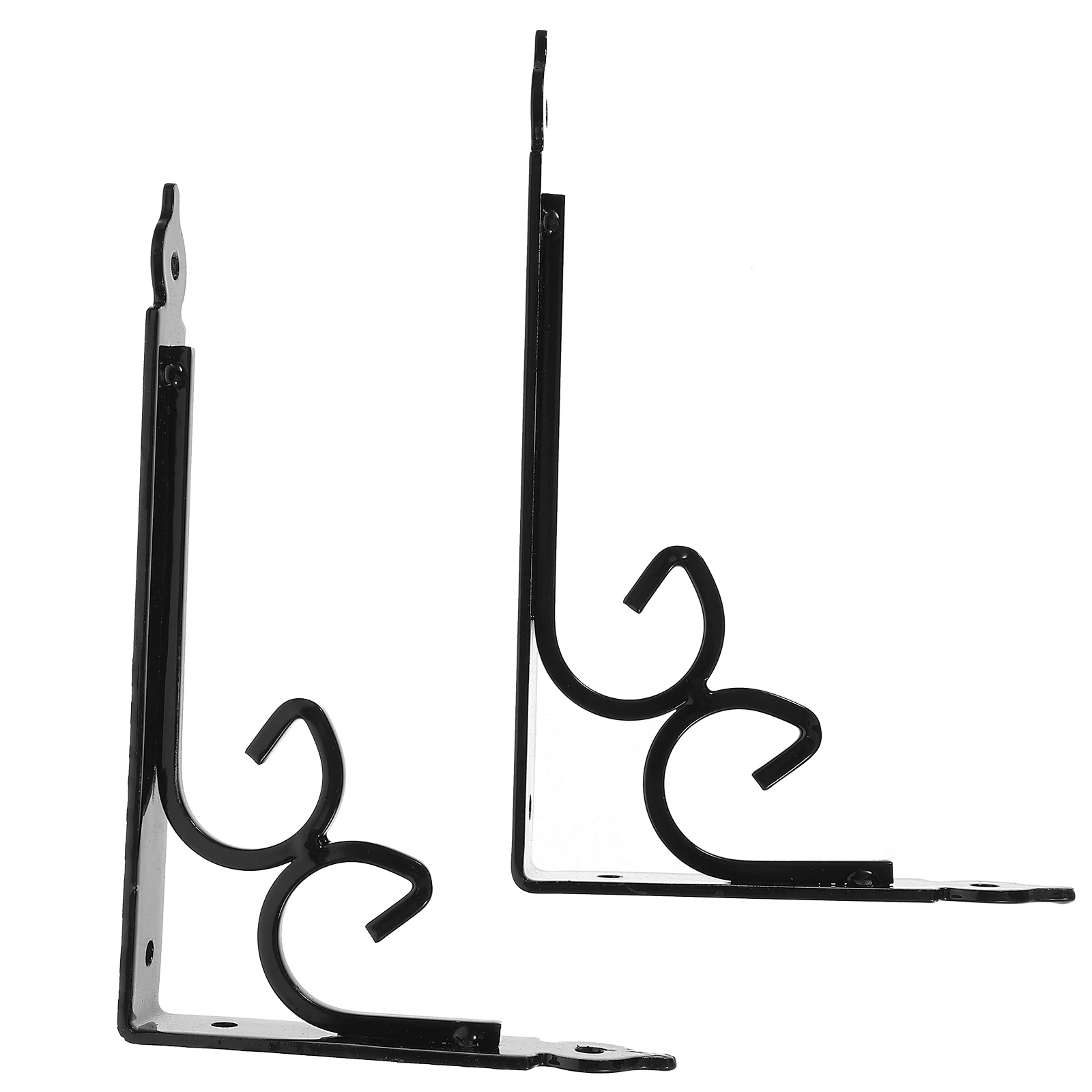 2Pcs Wall Shelf Brackets Heavy Duty Iron Angle Bracket Multifunctional Support for Kitchen Workshop Bathroom Balcony Stand
2Pcs Wall Shelf Brackets Heavy Duty Iron Angle Bracket Multifunctional Support for Kitchen Workshop Bathroom Balcony Stand