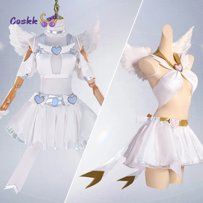 Аниме трусики чулок косплей костюм ангел платье наряд платье Хэллоуин комиксы одежда для ролевых игр
Аниме трусики чулок косплей костюм ангел платье наряд платье Хэллоуин комиксы одежда для ролевых игр