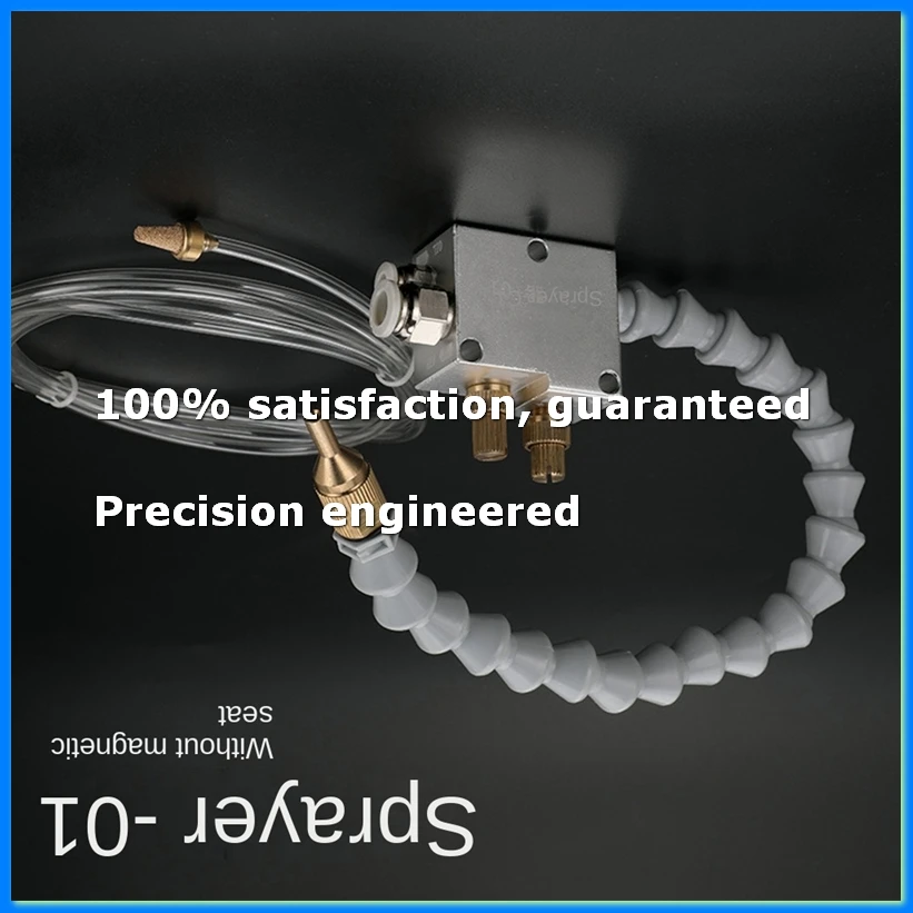 Mist Coolant Lubrication System CNCLathe Milling Drill Engraving MachineTool for 8Mm Pipe Cooling Without Magnet-FS
Mist Coolant Lubrication System CNCLathe Milling Drill Engraving MachineTool for 8Mm Pipe Cooling Without Magnet-FS