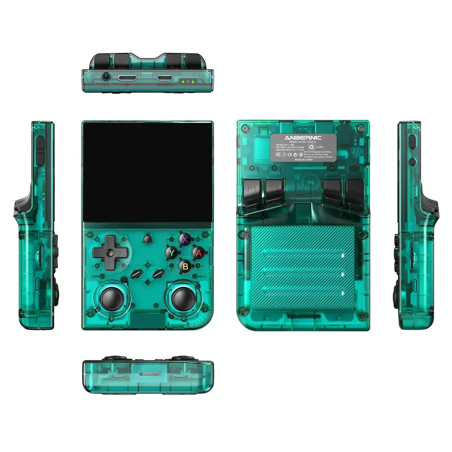 Retro Arcade Handheld Game Console Retro Video Gaming Player WiFi Linux 64-bit