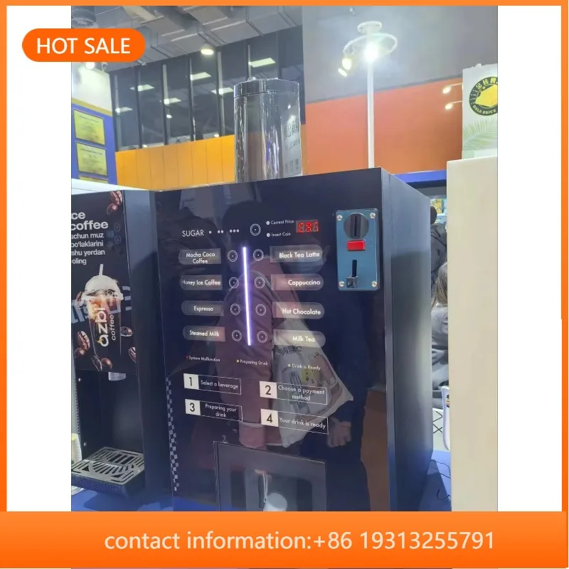 【Best-selling】Multi Beverage Vending Machine Coffee Hot Chocolate Fresh Brew for Office
【Best-selling】Multi Beverage Vending Machine Coffee Hot Chocolate Fresh Brew for Office