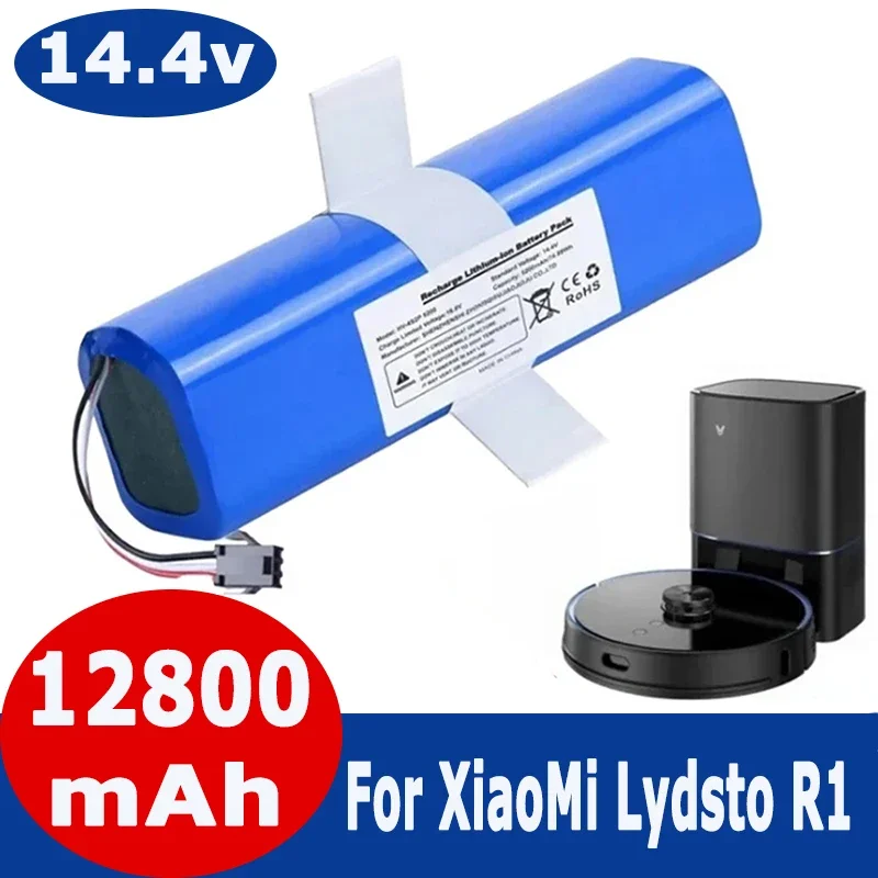 NEW Lydsto R1 Viomi S9 Roidmi Eve Plus Rechargeable Li-ion Battery Robot Vacuum Cleaner R1 Battery Pack with Capacity 12800mAh
NEW Lydsto R1 Viomi S9 Roidmi Eve Plus Rechargeable Li-ion Battery Robot Vacuum Cleaner R1 Battery Pack with Capacity 12800mAh