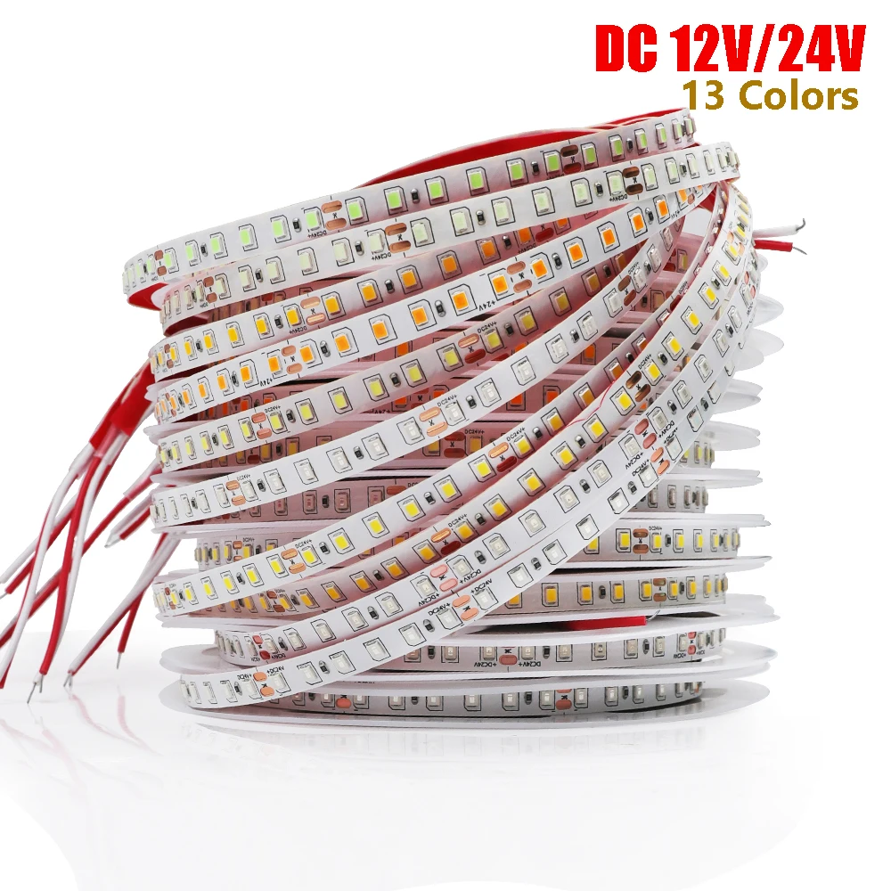12V 24V LED Strip SMD2835 5M 10M 120LEDs/m Home Lamp Strip Red Ice Blue Green Yellow Pink Flexible Strip Ribbon Home Decor Light
12V 24V LED Strip SMD2835 5M 10M 120LEDs/m Home Lamp Strip Red Ice Blue Green Yellow Pink Flexible Strip Ribbon Home Decor Light