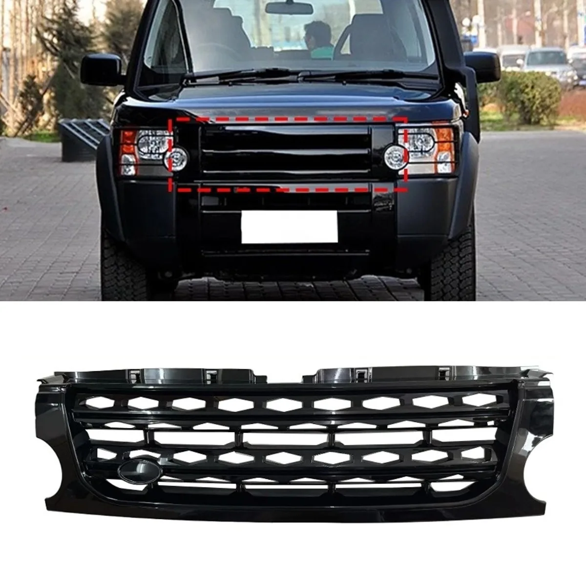 For Land Rover Discovery 3 Car Bumper Grill Racing Grille Body Kit Front Bumper Grill Exterior Part
For Land Rover Discovery 3 Car Bumper Grill Racing Grille Body Kit Front Bumper Grill Exterior Part