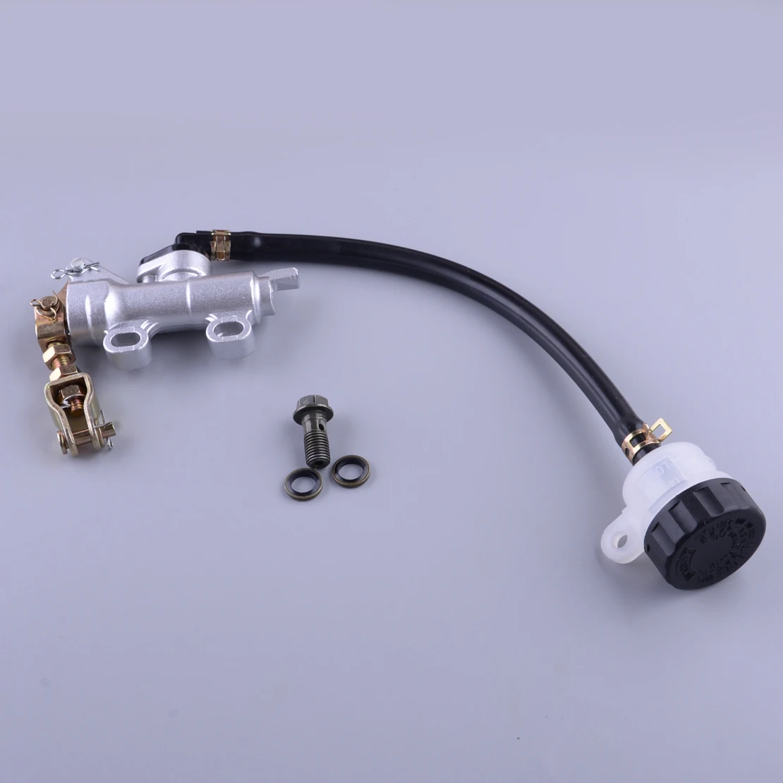 Rear Foot Master Brake Pump Cylinder Hydraulic Clutch Oil Tank Cup Reservoir for Motorcycle ATV Go Kart
Rear Foot Master Brake Pump Cylinder Hydraulic Clutch Oil Tank Cup Reservoir for Motorcycle ATV Go Kart