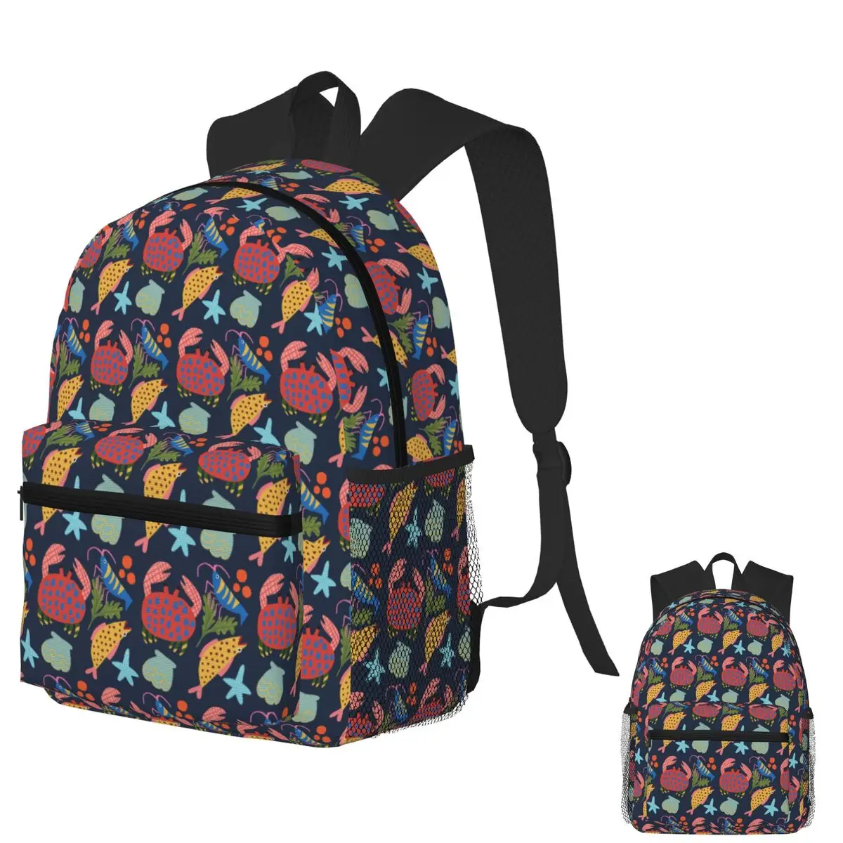 Ocean Friends Student Backpack School Bag Hiking Travel Daypack for Boys Girls Fashion Bookbag Shoulder Bags
Ocean Friends Student Backpack School Bag Hiking Travel Daypack for Boys Girls Fashion Bookbag Shoulder Bags