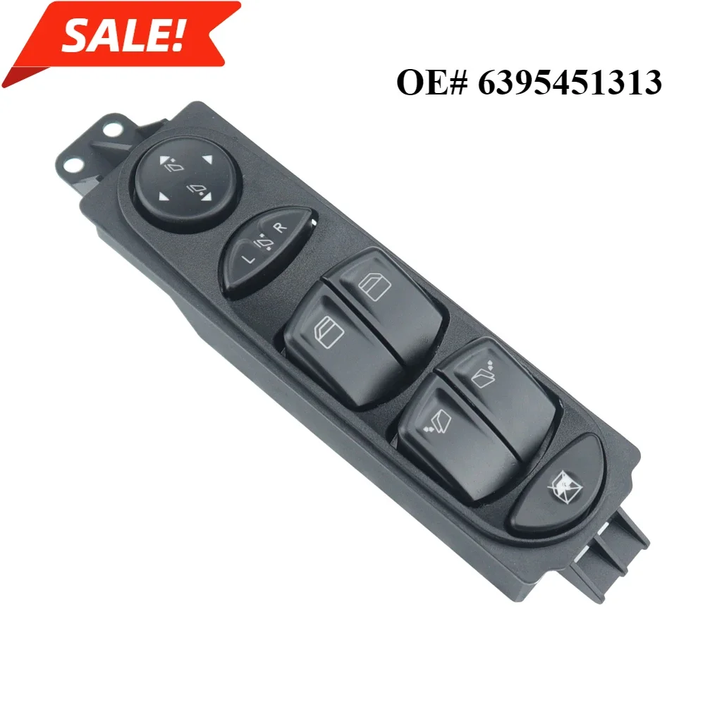 6395451313 Auto Window Lifter Control Switch for Mercedes Benz Viano Vito W639 OE:A6395451313
6395451313 Auto Window Lifter Control Switch for Mercedes Benz Viano Vito W639 OE:A6395451313