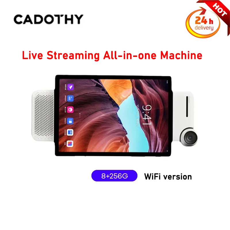 CADOTHY Streaming Device Live Streaming 4K HD Large Screen WiFi Version (8G+256GB) all-in-one Machines Camera Streaming Device
CADOTHY Streaming Device Live Streaming 4K HD Large Screen WiFi Version (8G+256GB) all-in-one Machines Camera Streaming Device