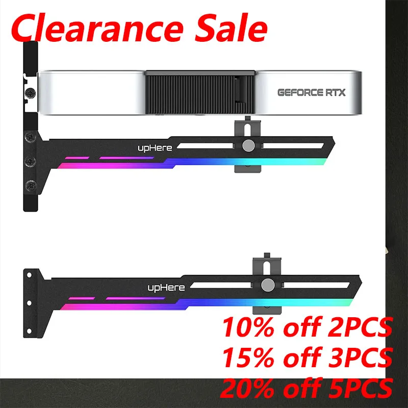 ARGB Video Card Holder Graphics Card GPU Support Strip Adjustable Length and Height Support RTX 3080 3090TI 3070 4080 3060
ARGB Video Card Holder Graphics Card GPU Support Strip Adjustable Length and Height Support RTX 3080 3090TI 3070 4080 3060