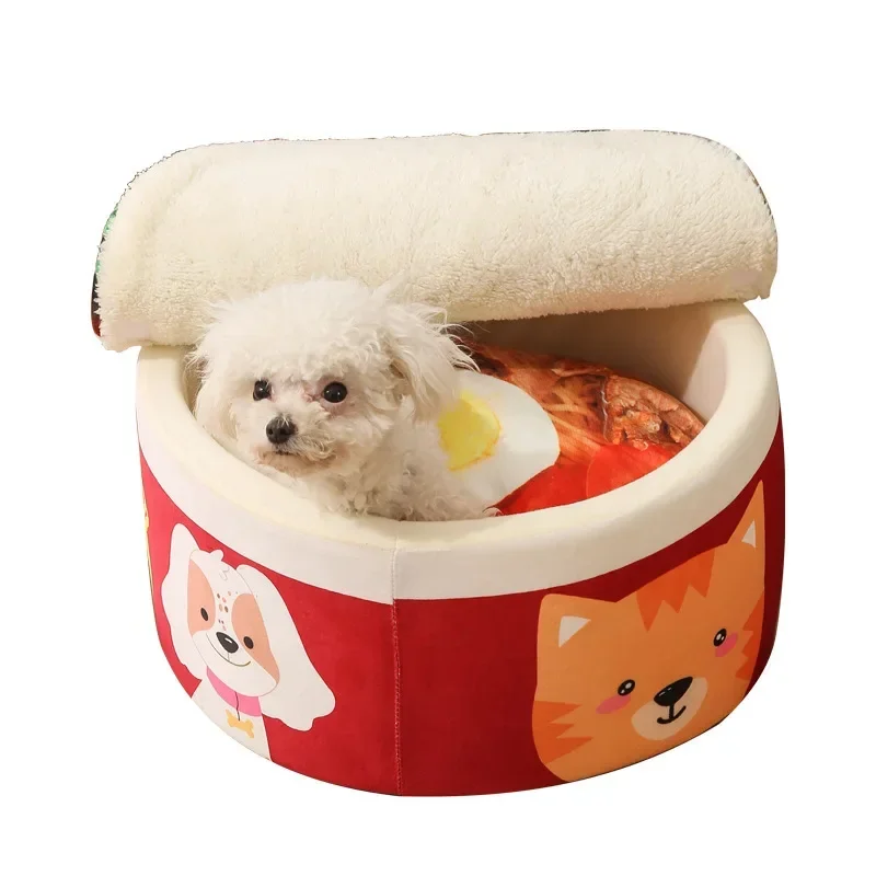 Instant Noodle Nest Dog Winter Four Seasons uniwersalne zamknięte artykuły dla zwierząt dom dla kotów
Instant Noodle Nest Dog Winter Four Seasons uniwersalne zamknięte artykuły dla zwierząt dom dla kotów