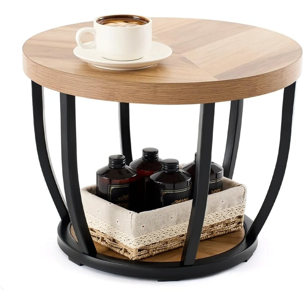 2-Tier Circle Wood Coffee Table with Storage Shelves, Wooden Accent Center Sofa Side for Living Room(15.7'' Dia X 14.2 H)
2-Tier Circle Wood Coffee Table with Storage Shelves, Wooden Accent Center Sofa Side for Living Room(15.7'' Dia X 14.2 H)