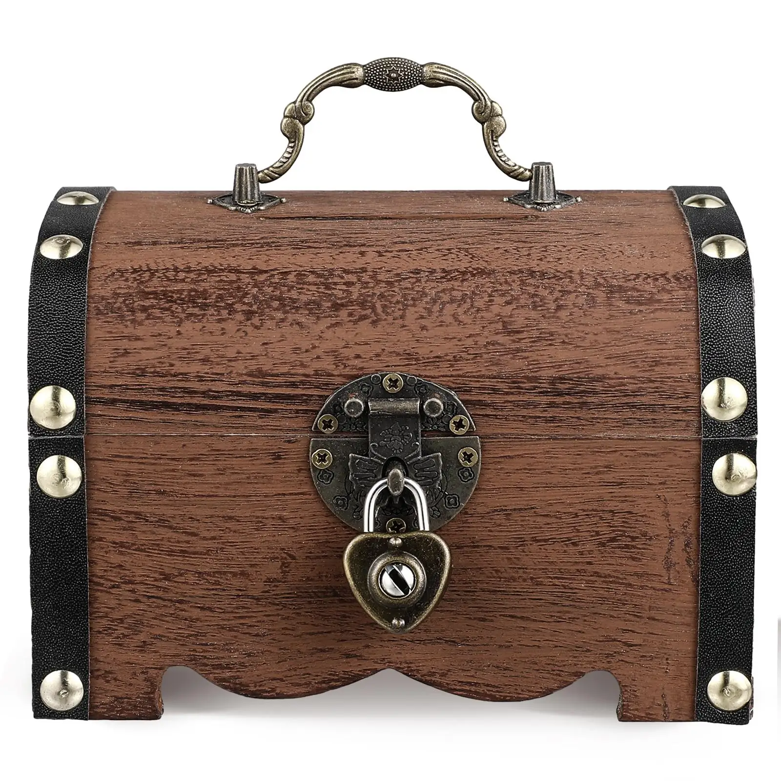 Vintage Wooden Piggy Bank Wood Piggy Bank Lock Storage Box Wood Coin Storage Box for Home Office Decoration Gifts
Vintage Wooden Piggy Bank Wood Piggy Bank Lock Storage Box Wood Coin Storage Box for Home Office Decoration Gifts