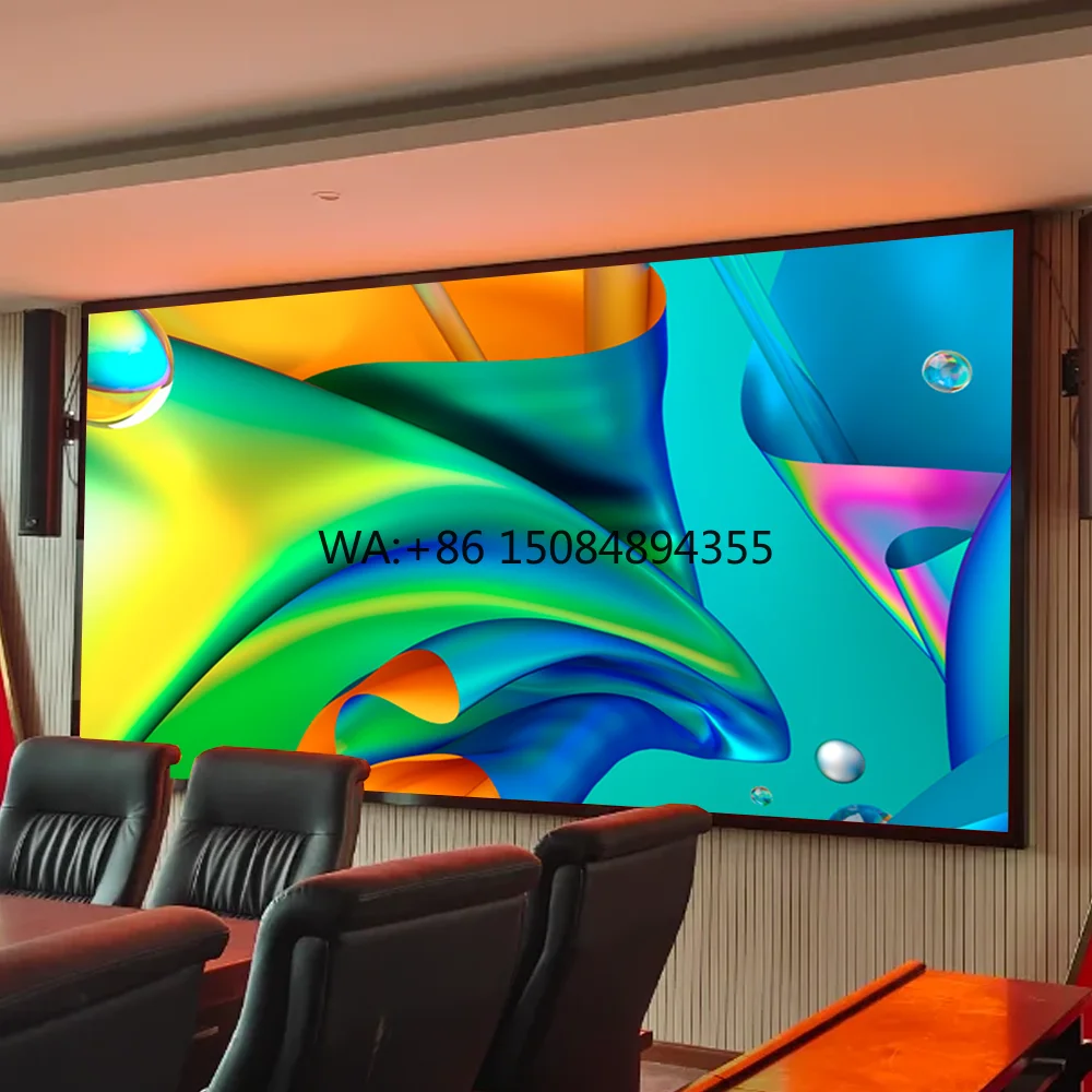 Good Price 4K 8K Ultra Slim Cob Micro P0.9 P1 P1.2 P1.25 P1.5 P1.56 1.8 Pitch Indoor Video Wall for Meeting Room Monitor Room
Good Price 4K 8K Ultra Slim Cob Micro P0.9 P1 P1.2 P1.25 P1.5 P1.56 1.8 Pitch Indoor Video Wall for Meeting Room Monitor Room