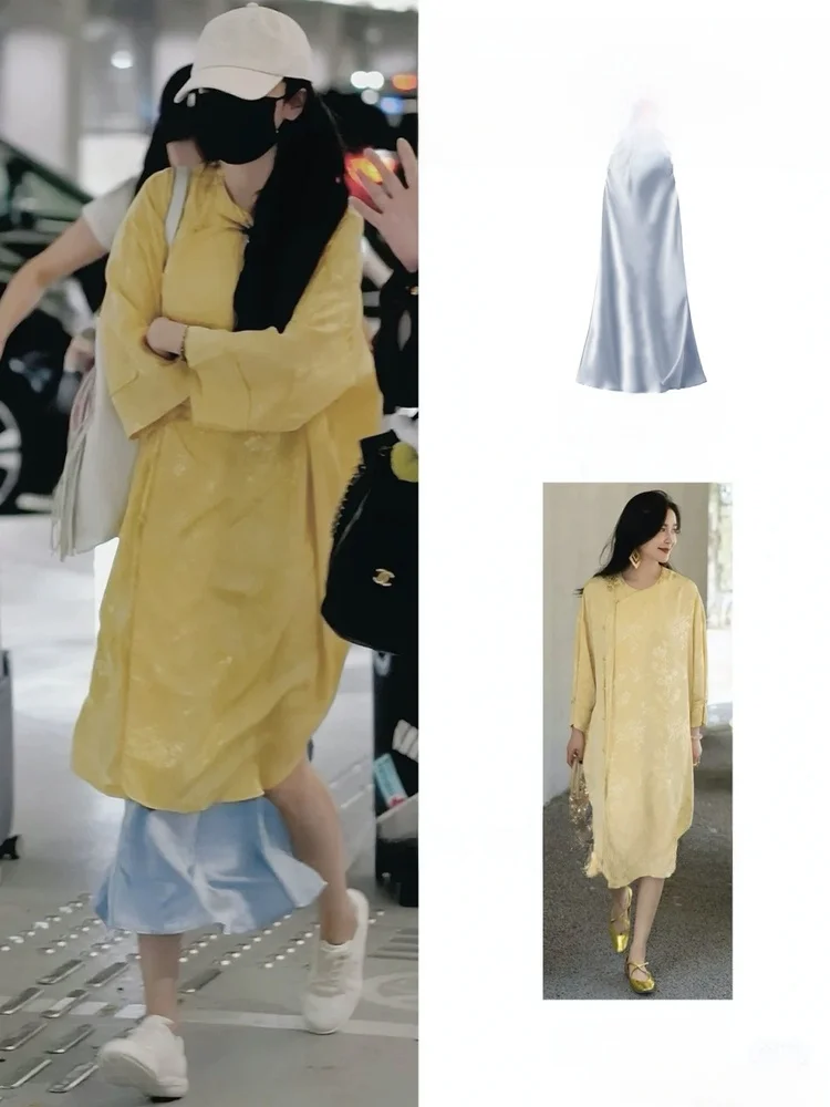 Новое китайское платье Sle Dr Yang Mi со слоном и девочкой, асимметричное платье с вышивкой по подолу, вискозное волокно, 00% весна 2025 г.
Новое китайское платье Sle Dr Yang Mi со слоном и девочкой, асимметричное платье с вышивкой по подолу, вискозное волокно, 00% весна 2025 г.