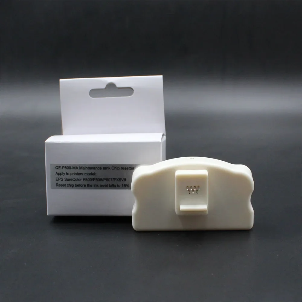P800 Maintenance tank Chip resetter For Epson Surecolor SC P800 P808 P807 PX5VII Waste ink Tank Chip Resetter
P800 Maintenance tank Chip resetter For Epson Surecolor SC P800 P808 P807 PX5VII Waste ink Tank Chip Resetter