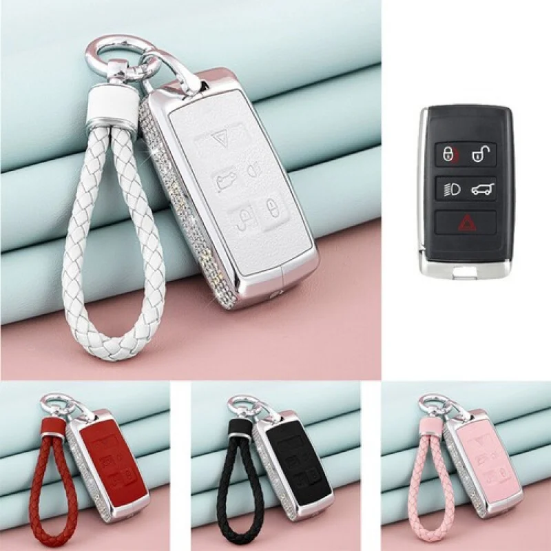 A+ Zinc Alloy Leather Diamond Car Key Case Cover For Land Rover Range Rover Evoque
A+ Zinc Alloy Leather Diamond Car Key Case Cover For Land Rover Range Rover Evoque