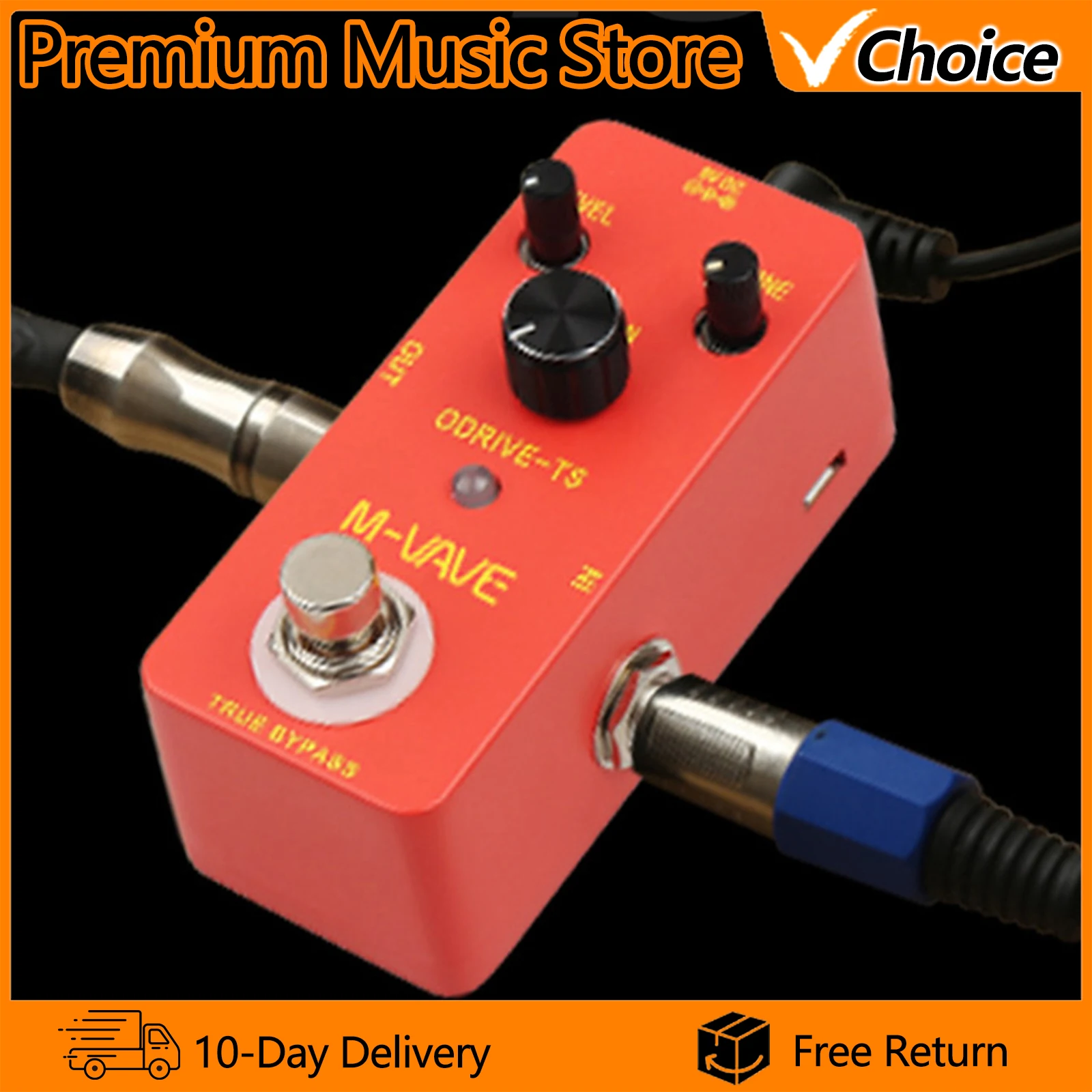 M-VAVE Overdrive Pedal Electric Guitar Effect Pedal Analog Overdrive Effect True Bypass Zinc Alloy Shell Guitar Accessories
M-VAVE Overdrive Pedal Electric Guitar Effect Pedal Analog Overdrive Effect True Bypass Zinc Alloy Shell Guitar Accessories