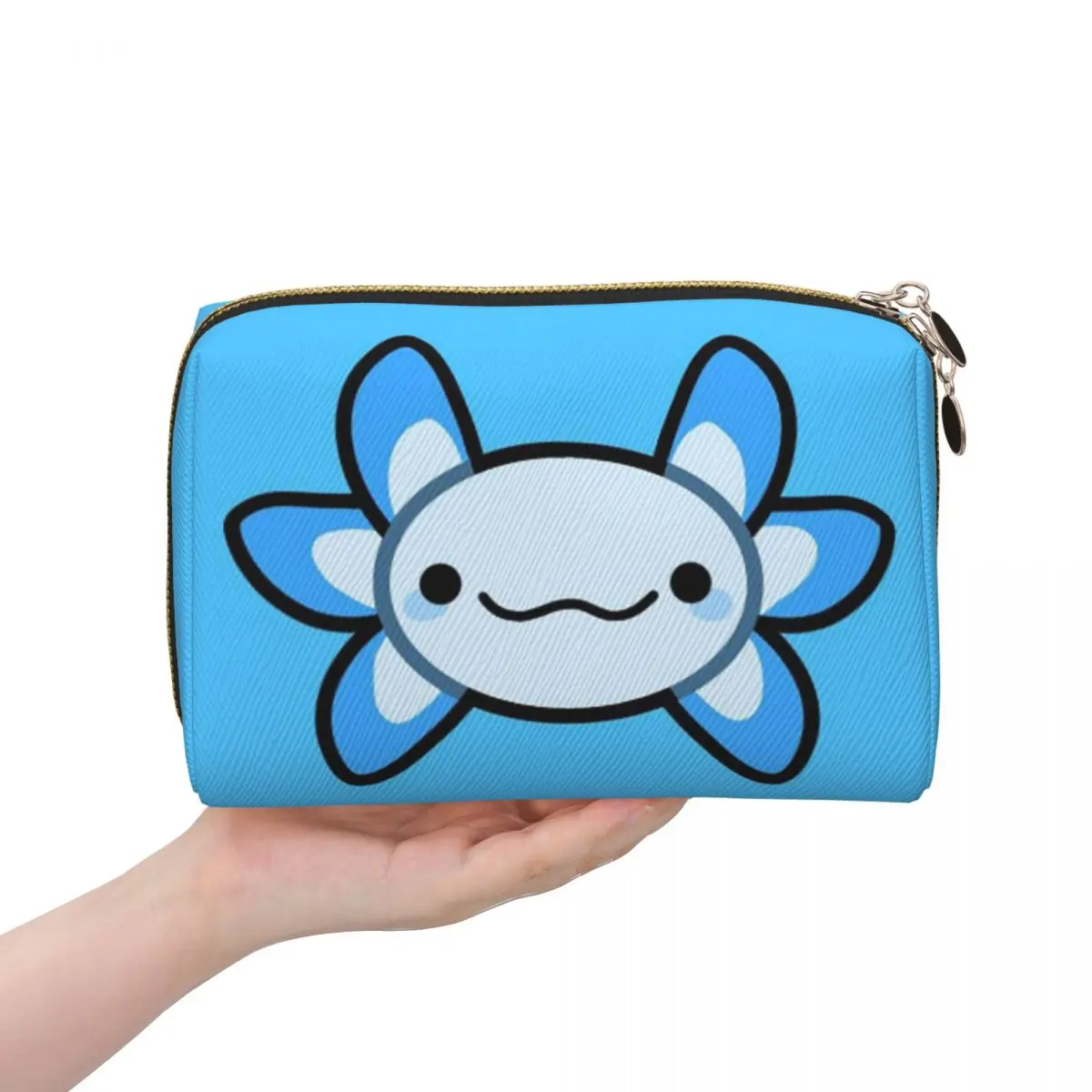 Axolotl Blue от Matx Ft женская косметичка дорожный органайзер для макияжа сумка для хранения туалетных принадлежностей Dopp Kit Box
Axolotl Blue от Matx Ft женская косметичка дорожный органайзер для макияжа сумка для хранения туалетных принадлежностей Dopp Kit Box