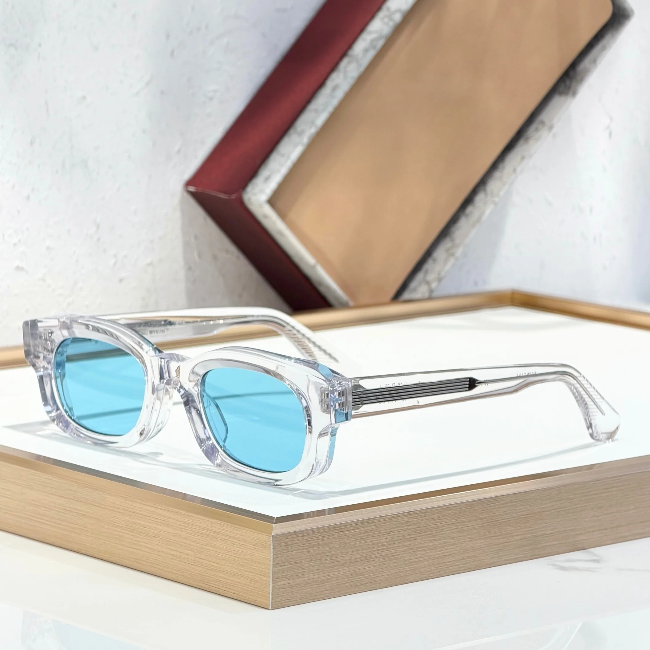 JM Whiskeyclone Top Quality Mens Sunglasses for Women Classic Punk Luxury Acetate Titanium UV400 Designer Sunglasses with box
JM Whiskeyclone Top Quality Mens Sunglasses for Women Classic Punk Luxury Acetate Titanium UV400 Designer Sunglasses with box
