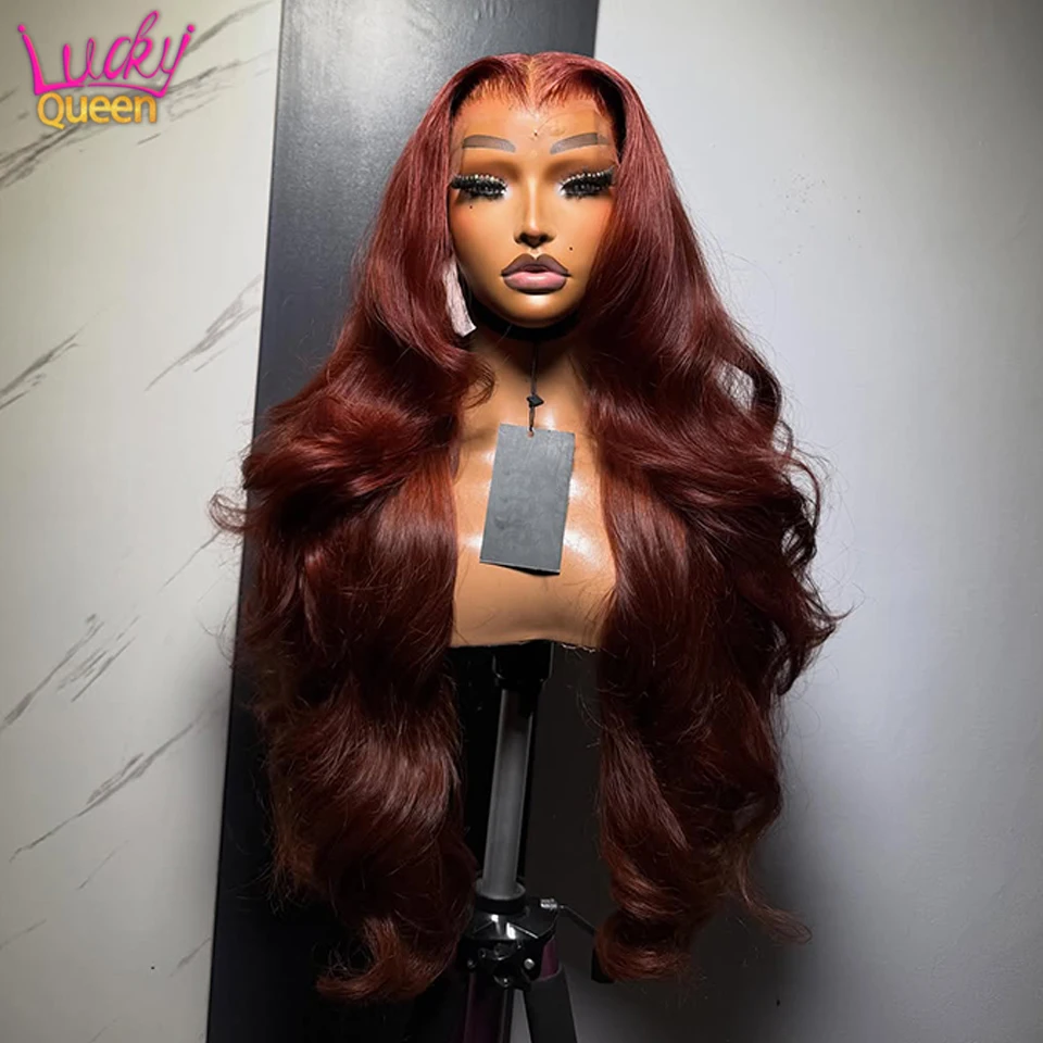 Rose Brown Colored Real Human Hair wig 13x6 13x4 Hd Lace Front Human Wig For Women Closure Wig Pre Plucked Body Wave Glueless
Rose Brown Colored Real Human Hair wig 13x6 13x4 Hd Lace Front Human Wig For Women Closure Wig Pre Plucked Body Wave Glueless