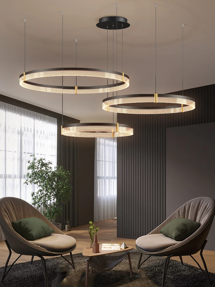 Living Room Chandelier Simple Modern Led Lighting Nordic Luxury Restaurant Bedroom Lamp Annular Chandelier Lustre Home Appliance
Living Room Chandelier Simple Modern Led Lighting Nordic Luxury Restaurant Bedroom Lamp Annular Chandelier Lustre Home Appliance