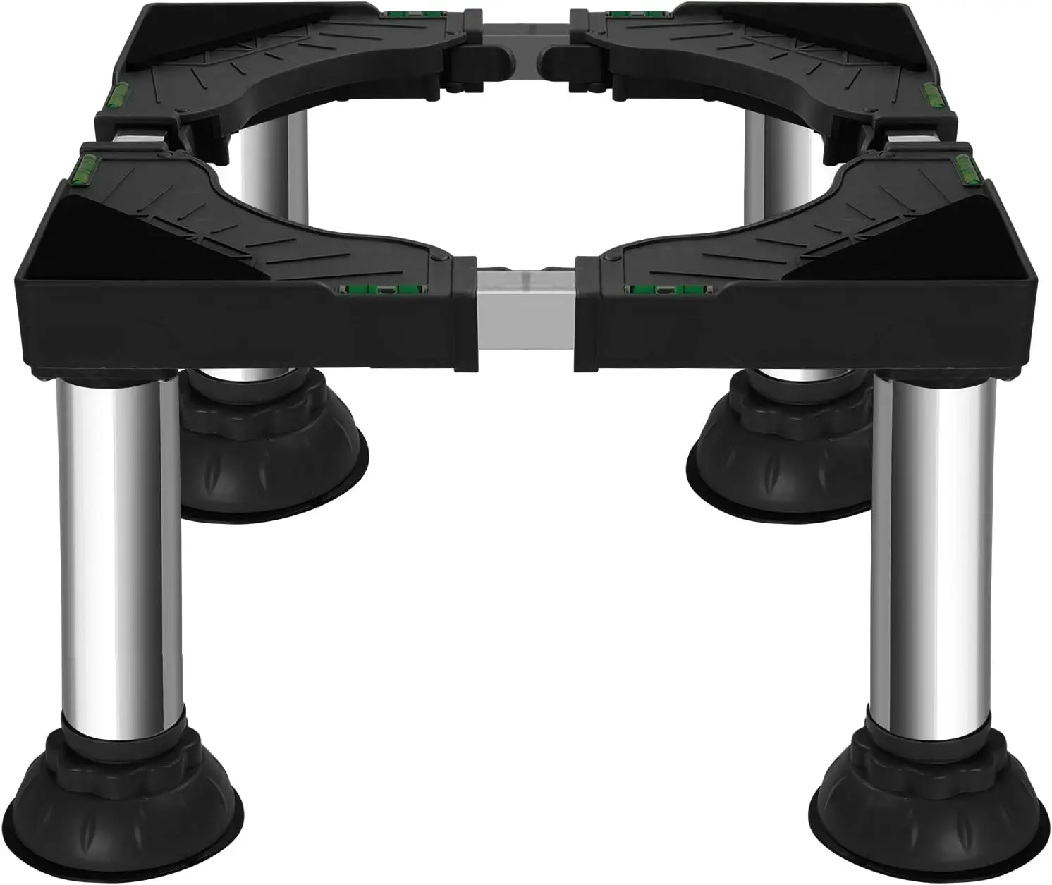 Adjustable Mini Fridge Stand for Washer Dryer, Heavy Duty 460 lbs Capacity with Anti-Skid Feet, Black
Adjustable Mini Fridge Stand for Washer Dryer, Heavy Duty 460 lbs Capacity with Anti-Skid Feet, Black