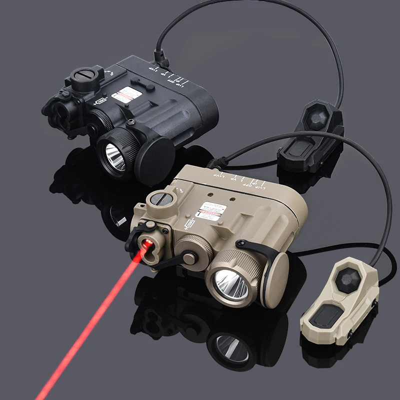 WADSN DBAL D2 Red IR Laser White LED Flashlight DBAL-D2 Tactical Infrared Light AXON Switch Airsoft Hunting Gear Fit 20MM System
WADSN DBAL D2 Red IR Laser White LED Flashlight DBAL-D2 Tactical Infrared Light AXON Switch Airsoft Hunting Gear Fit 20MM System