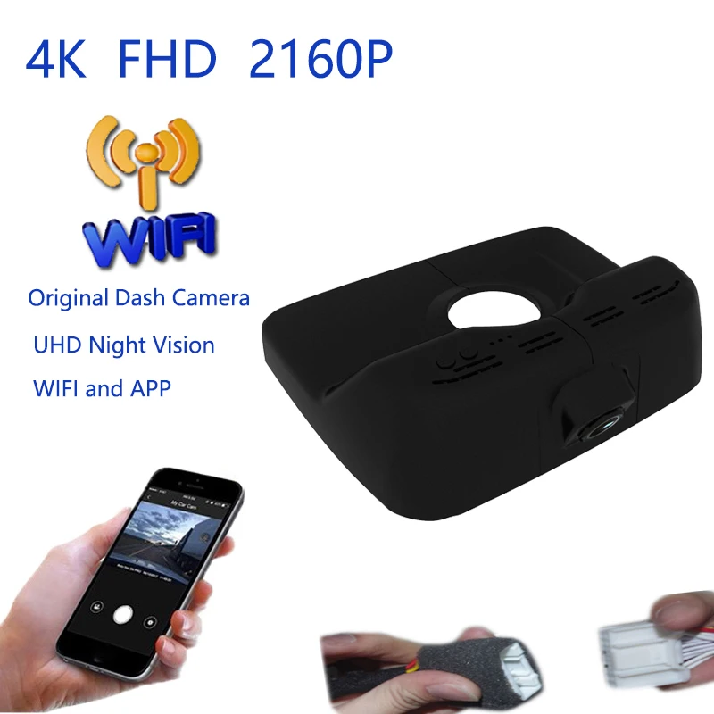 4K Plug And Play Car Video Recorder Wifi DVR Dash Camera Dashcam For Buick GL8 2015 2016 2017 2018 2019 2020 Dashcam Wide Angle 
4K Plug And Play Car Video Recorder Wifi DVR Dash Camera Dashcam For Buick GL8 2015 2016 2017 2018 2019 2020 Dashcam Wide Angle