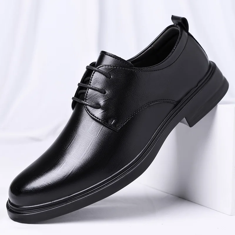 2026 Spring New Designer Dress Shoes for Men Black Fashion Casual Leather Shoes Male Soft Sole Business Wedding Shoe Man
2026 Spring New Designer Dress Shoes for Men Black Fashion Casual Leather Shoes Male Soft Sole Business Wedding Shoe Man