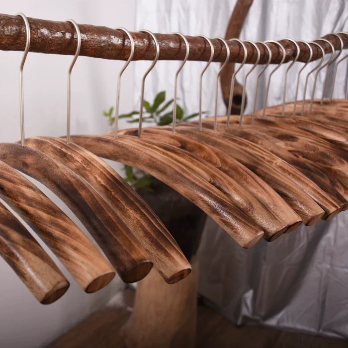 Camphor Wood Hanger – Carbonized Rustic Solid Wood Hanger, Nordic Minimalist Design for Home, Eco-Friendly Natural Wood Clothes
Camphor Wood Hanger – Carbonized Rustic Solid Wood Hanger, Nordic Minimalist Design for Home, Eco-Friendly Natural Wood Clothes
