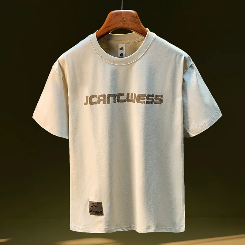 Retro nostalgic T-shirt for men, loose, trendy, casual, summer thin, cool, breathable, fashionable short sleeved top
Retro nostalgic T-shirt for men, loose, trendy, casual, summer thin, cool, breathable, fashionable short sleeved top