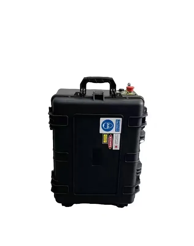 Only 46kg Portable Pulse Laser Cleaning Machine 100W-1000W for Rust Paint Oil Removel Car Engine Paint Old Building Cleaning
Only 46kg Portable Pulse Laser Cleaning Machine 100W-1000W for Rust Paint Oil Removel Car Engine Paint Old Building Cleaning