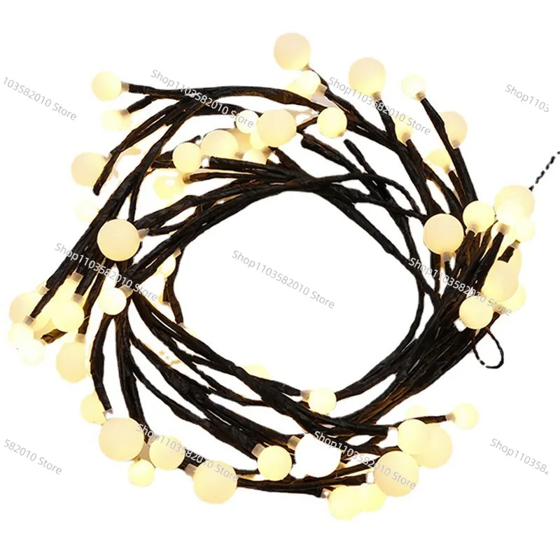 LED branches rattan room bedroom decoration lights flashing lights string lights full of stars round ball birthday decoration
LED branches rattan room bedroom decoration lights flashing lights string lights full of stars round ball birthday decoration