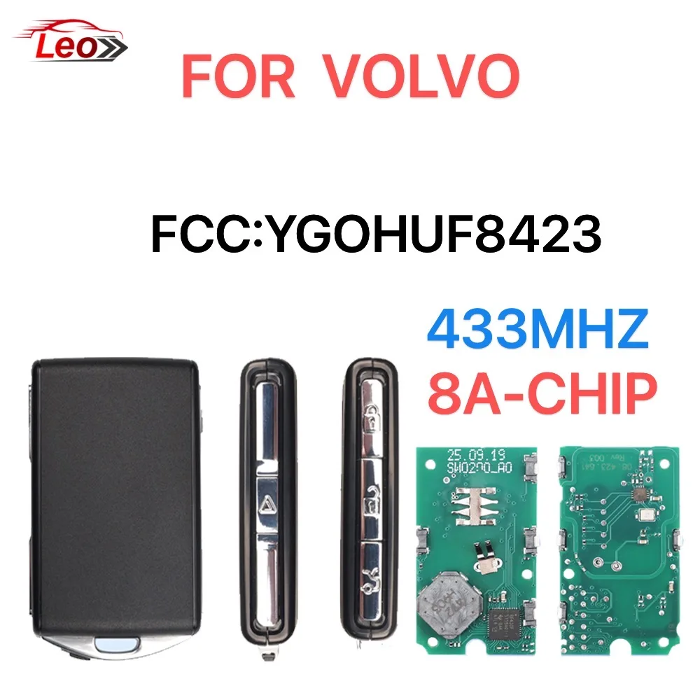 Автомобильный дистанционный ключ Leo для Volvo S40 S60 S90 XC40 XC60 XC90 FCC: YGOHUF8423 433 МГц ID: 8A-CHIP. Бесключевой ИД
Автомобильный дистанционный ключ Leo для Volvo S40 S60 S90 XC40 XC60 XC90 FCC: YGOHUF8423 433 МГц ID: 8A-CHIP. Бесключевой ИД