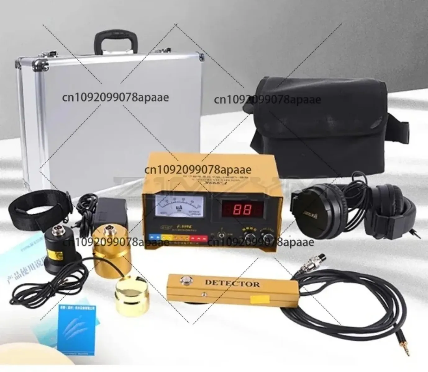 Professional Water Leak Detector High Sensitivity Tool for Pipes Floor Heating Locate Leakage Quickly
Professional Water Leak Detector High Sensitivity Tool for Pipes Floor Heating Locate Leakage Quickly