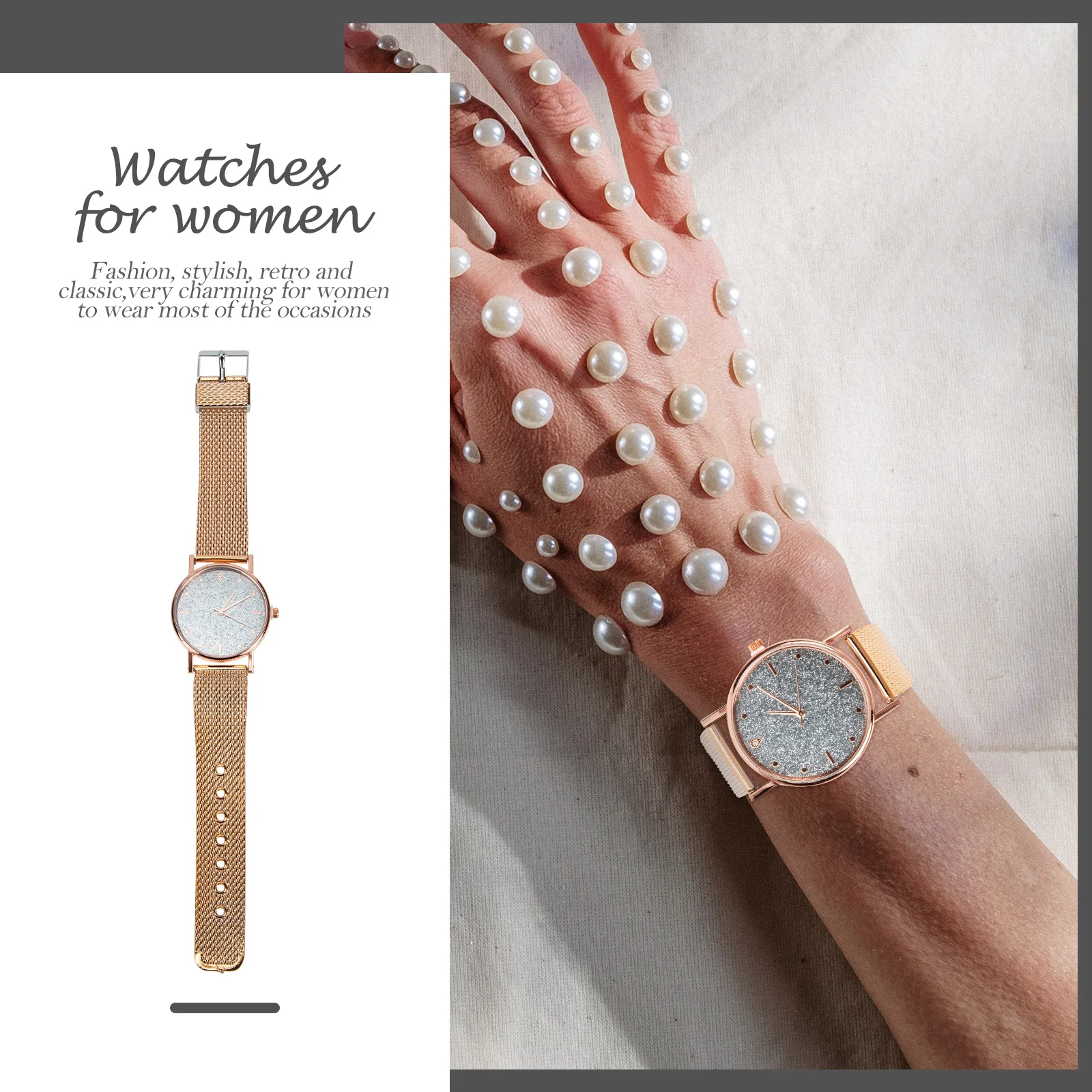 Women Quartz Watch Business Wrist Watch Adjustable Silicone Band Lightweight Comfortable Wear Watches for Women
Women Quartz Watch Business Wrist Watch Adjustable Silicone Band Lightweight Comfortable Wear Watches for Women