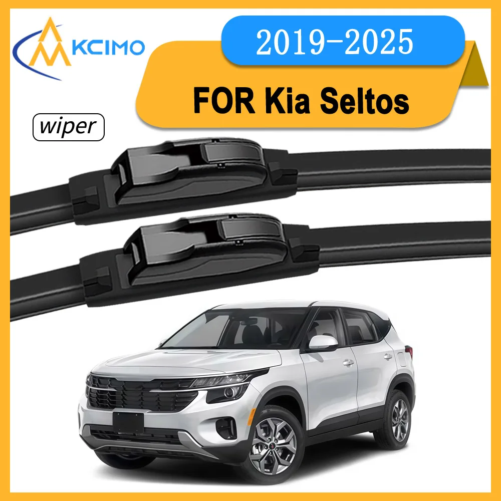 Rubber Front Blades For Kia Seltos SP2/SP2i/SP2c 2019-2025 Driver & Passenger Premium Windshield Wiper Set Easy Installation
Rubber Front Blades For Kia Seltos SP2/SP2i/SP2c 2019-2025 Driver & Passenger Premium Windshield Wiper Set Easy Installation