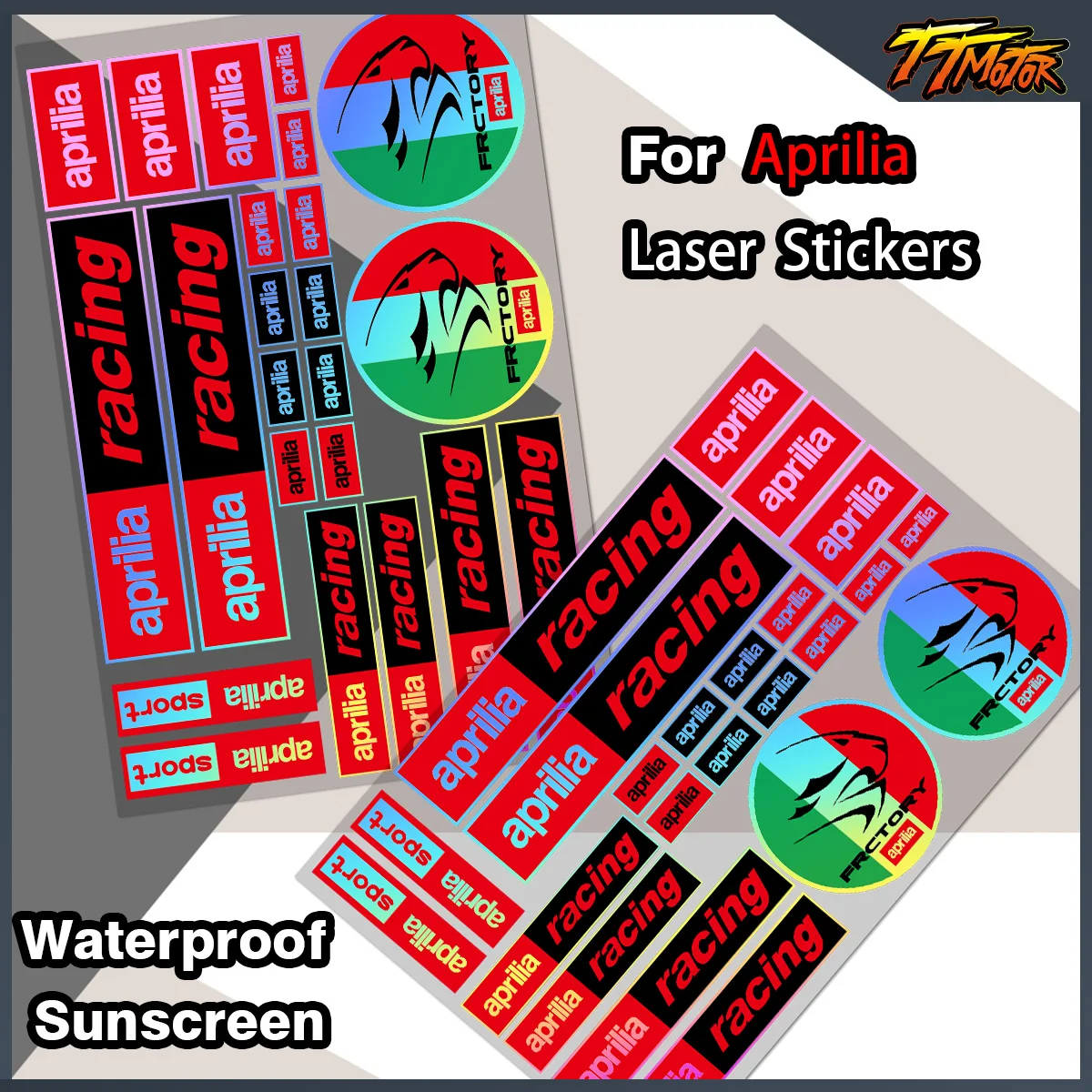 Laser Rainbow Motorcycles Accessories Vinyl Stickers Moto Body Helmet Decal For Aprilia RS 660 457 125 RS660 RSV4 Shiver 750
Laser Rainbow Motorcycles Accessories Vinyl Stickers Moto Body Helmet Decal For Aprilia RS 660 457 125 RS660 RSV4 Shiver 750