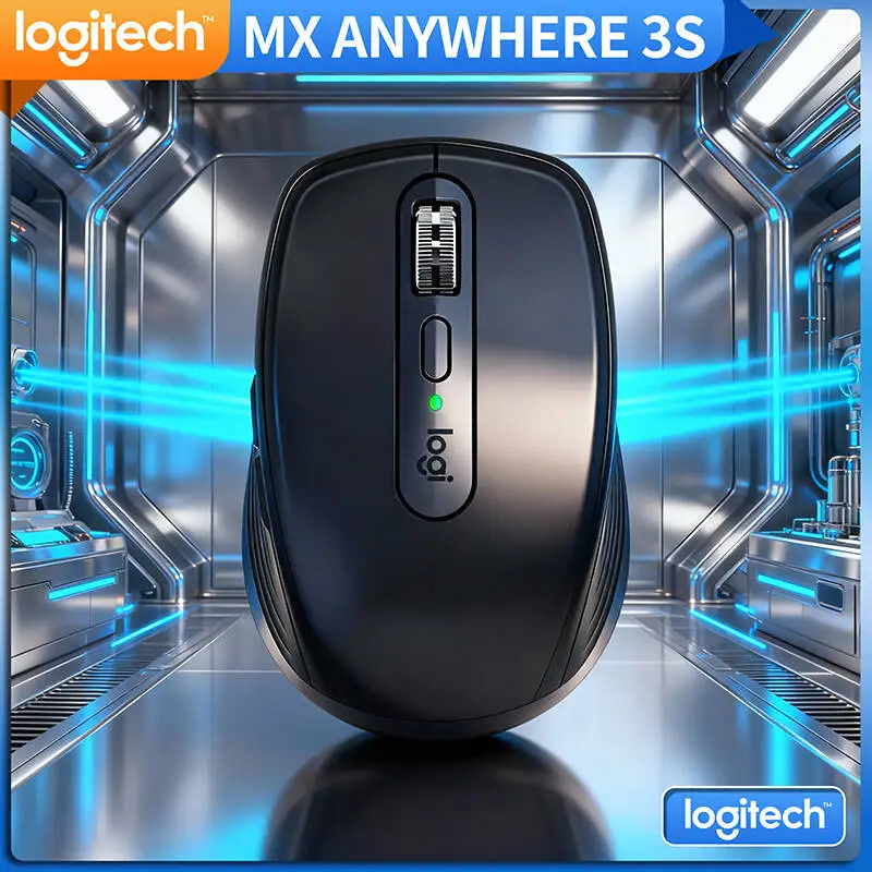 Logitech MX Anywhere 3S with Darkfield 8K DPI,Tracks on Any Surface, Silent Buttons, Easy-Switch,Ergonomic Grip for Home
Logitech MX Anywhere 3S with Darkfield 8K DPI,Tracks on Any Surface, Silent Buttons, Easy-Switch,Ergonomic Grip for Home