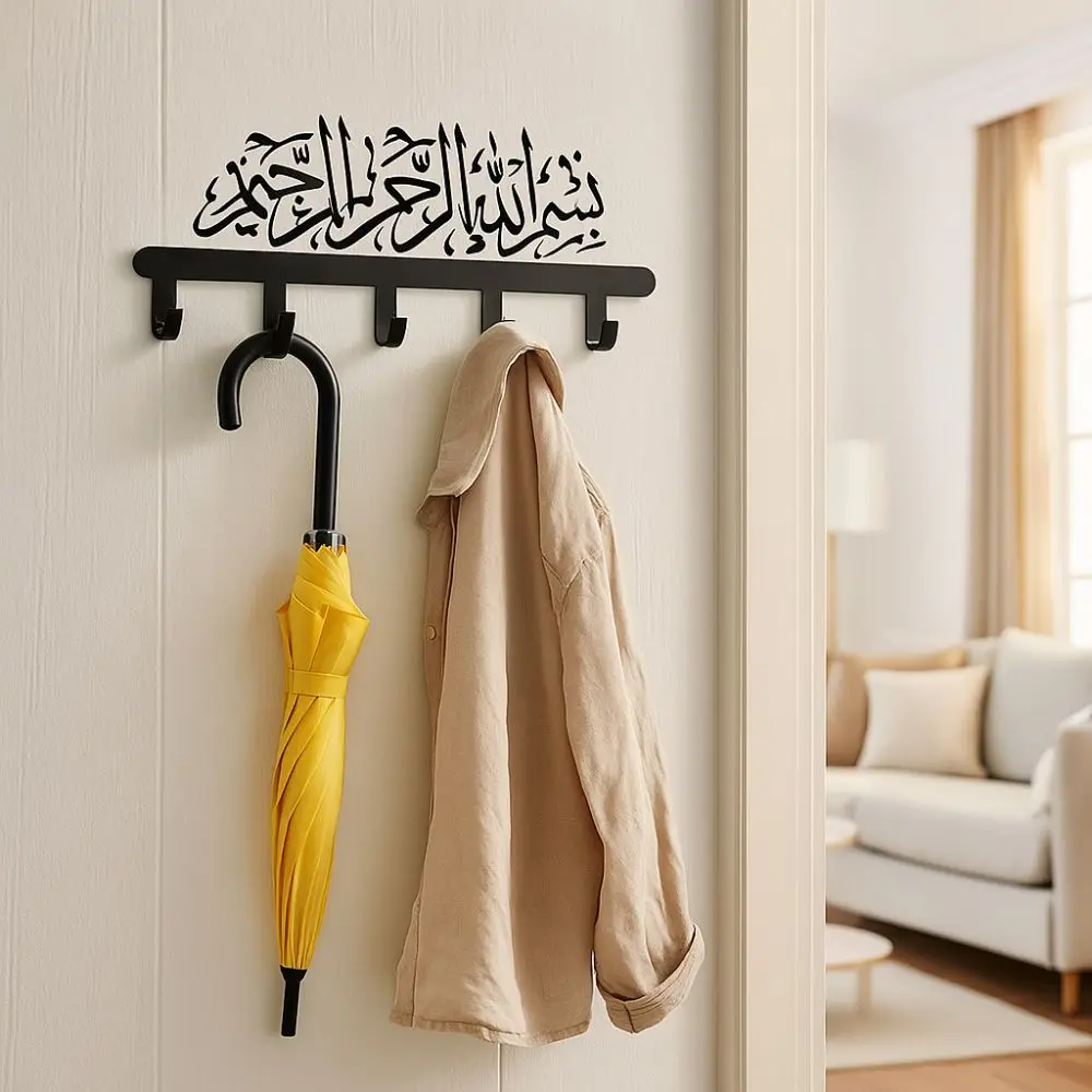 Rust-Resistant Wall-Mounted Keys Holder Durable Decorative Metal Key Organizer Stylish Wall Decorative Hooks For Entryway 
Rust-Resistant Wall-Mounted Keys Holder Durable Decorative Metal Key Organizer Stylish Wall Decorative Hooks For Entryway