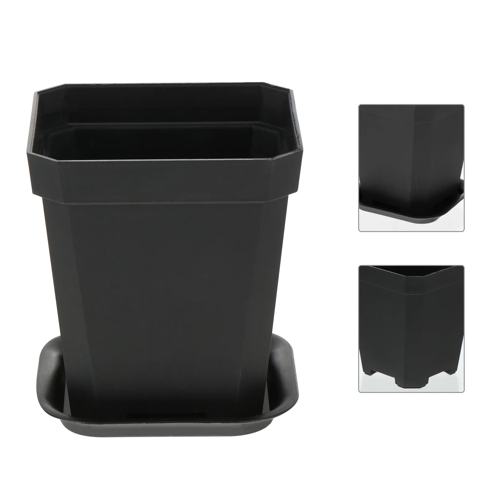 10 Pcs Sowing Seedling Pots Plant with Saucer Boredom Germination Starter Plastic Planting Flowerpot
10 Pcs Sowing Seedling Pots Plant with Saucer Boredom Germination Starter Plastic Planting Flowerpot