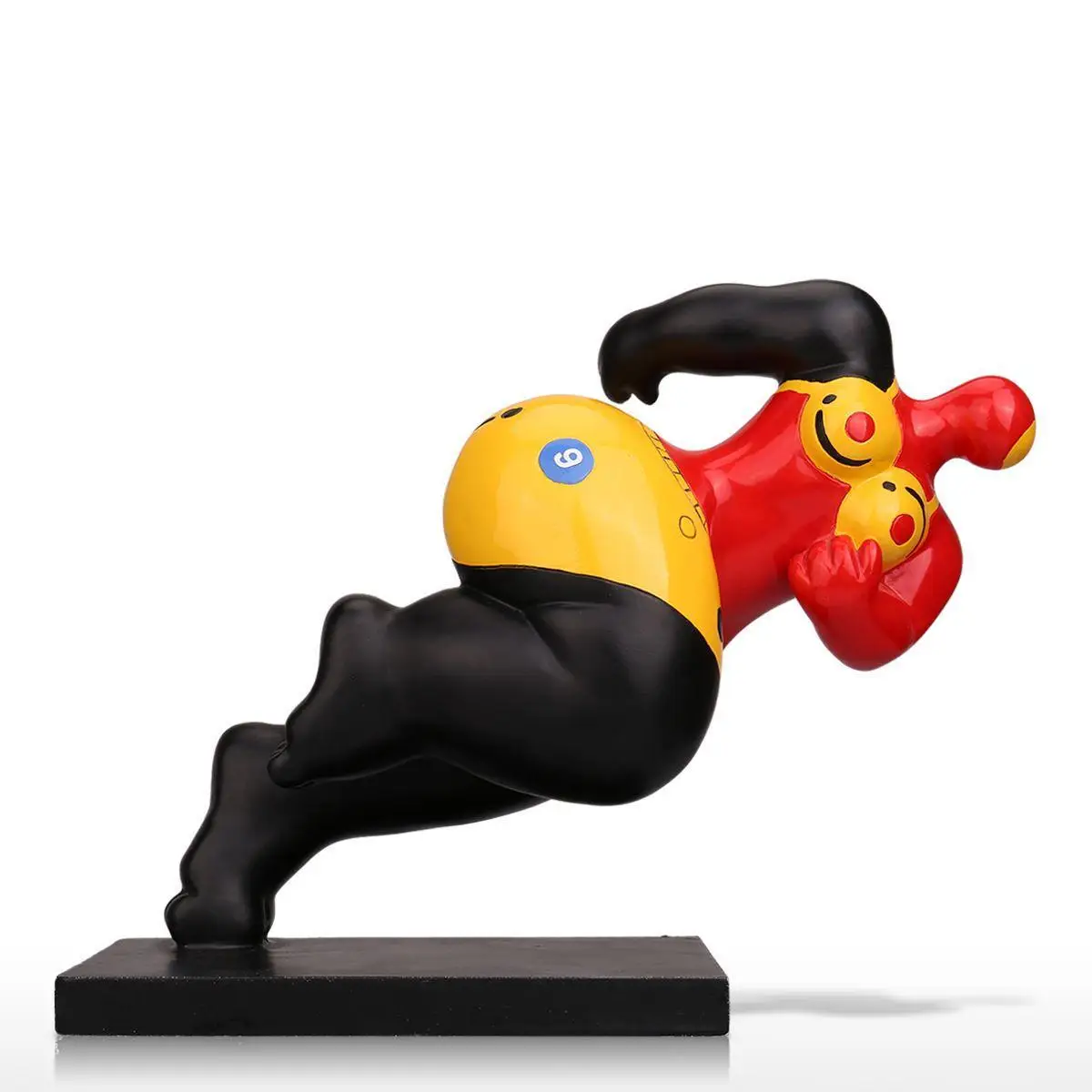 Dashing Fat Woman Fiberglass Sculpture Exaggerative Modeling Decorative Ornament
Dashing Fat Woman Fiberglass Sculpture Exaggerative Modeling Decorative Ornament