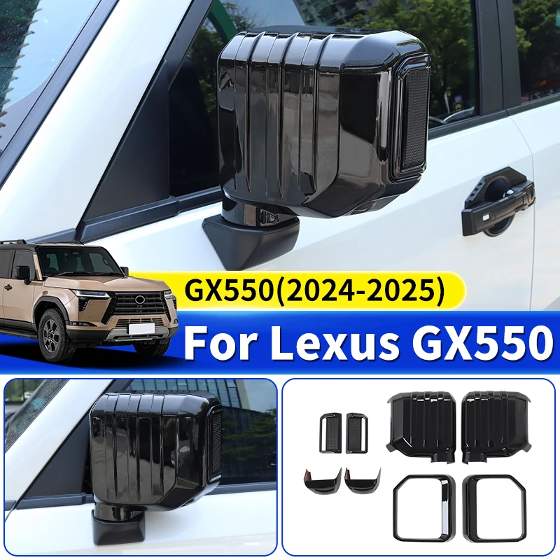 For Lexus GX550 GX550h 2024 2025 Rear View Mirror Cover Upgraded Accessories,gx 550 Exterior Parts Modification Tuning Body kit
For Lexus GX550 GX550h 2024 2025 Rear View Mirror Cover Upgraded Accessories,gx 550 Exterior Parts Modification Tuning Body kit