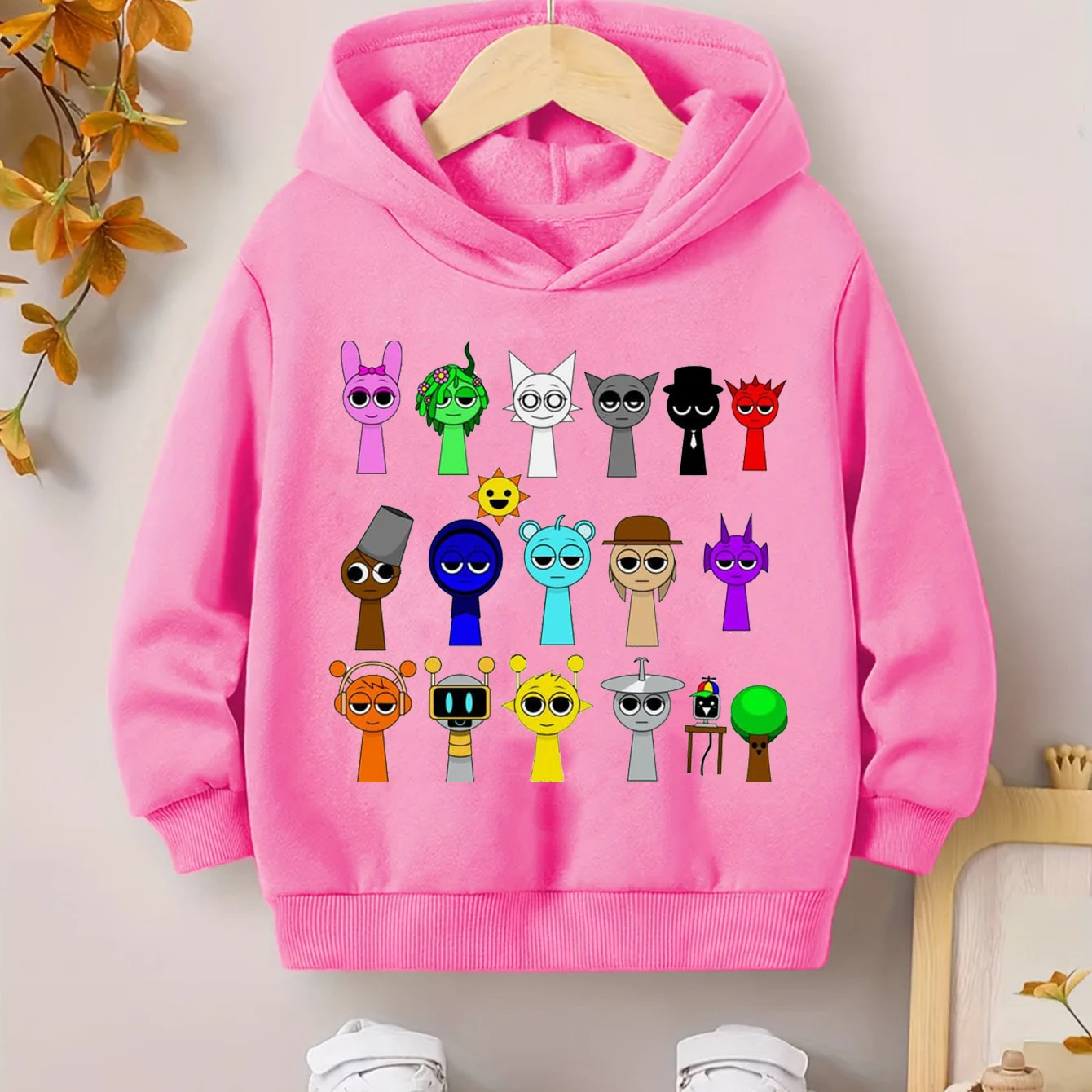 Одежда Sprunki, детские толстовки с капюшоном «Игра ужасов», весенние повседневные флисовые пуловеры для маленьких девочек и мальчиков, пальто, детские кофты 
Одежда Sprunki, детские толстовки с капюшоном «Игра ужасов», весенние повседневные флисовые пуловеры для маленьких девочек и мальчиков, пальто, детские кофты