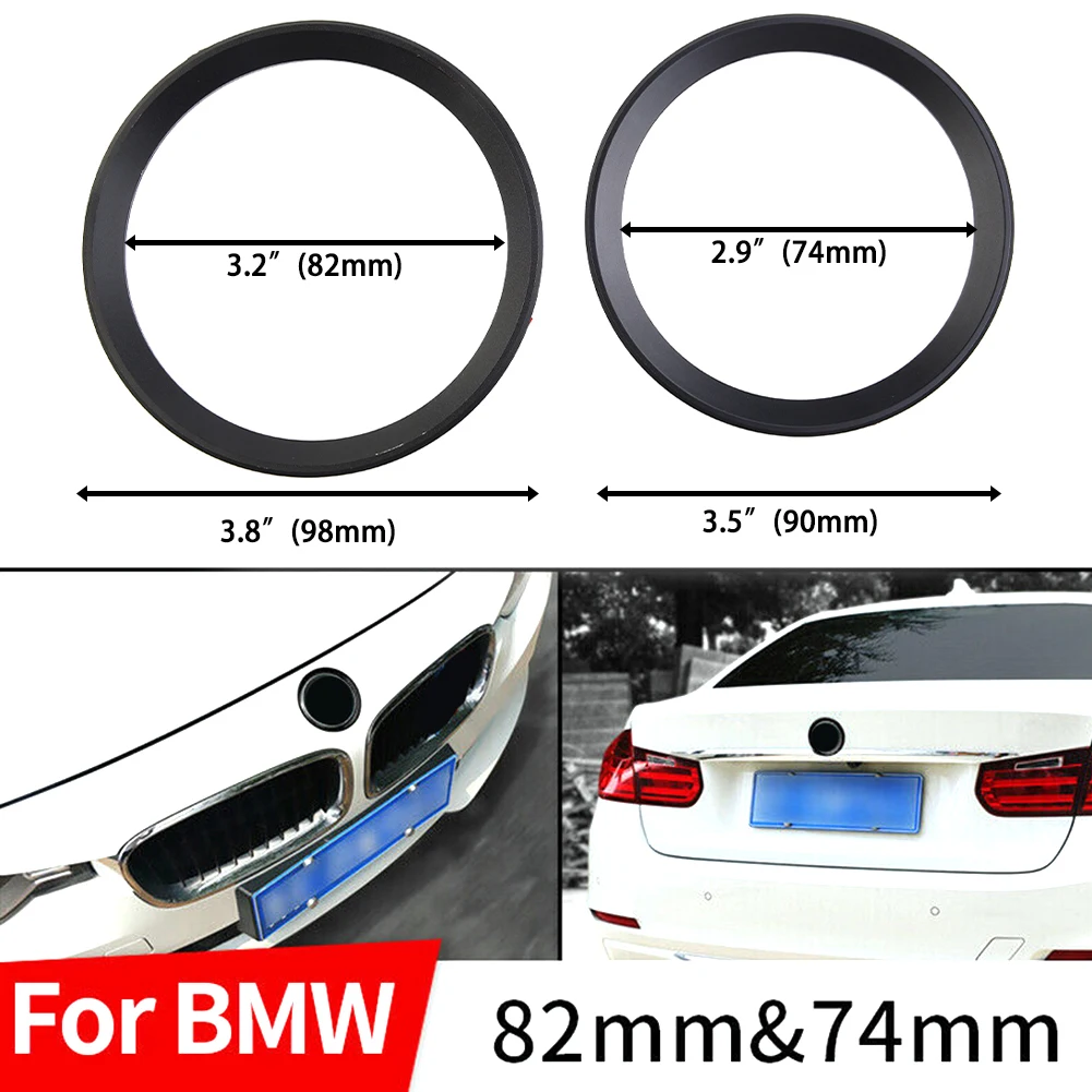 New Practical Quality Logo Surrounding Ring For BMW 3 4 Series Front Rear M3 Car E36 E90 E92 2pcs 82 Mm & 74 Mm
New Practical Quality Logo Surrounding Ring For BMW 3 4 Series Front Rear M3 Car E36 E90 E92 2pcs 82 Mm & 74 Mm