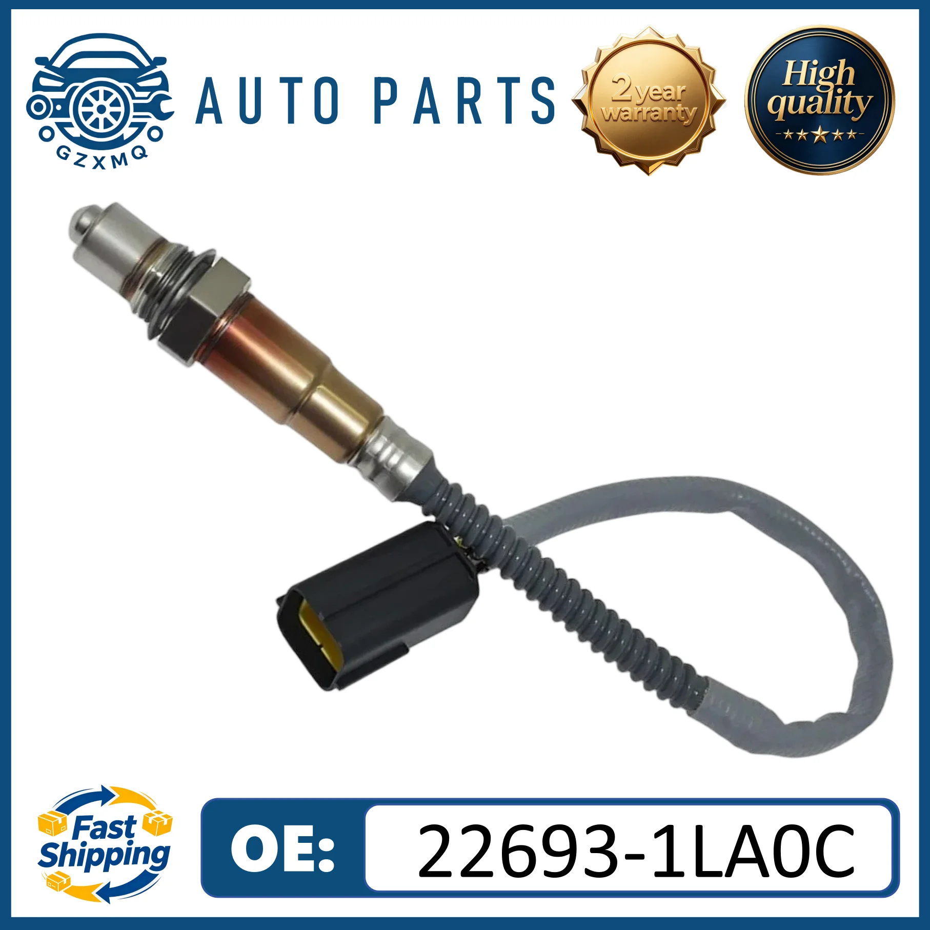 22693-1LA0C Front Oxygen Sensor, for Infiniti QX56 (2011–2013 model years) and QX80 (2014–2015 model years) 5.6L V8 engines
22693-1LA0C Front Oxygen Sensor, for Infiniti QX56 (2011–2013 model years) and QX80 (2014–2015 model years) 5.6L V8 engines