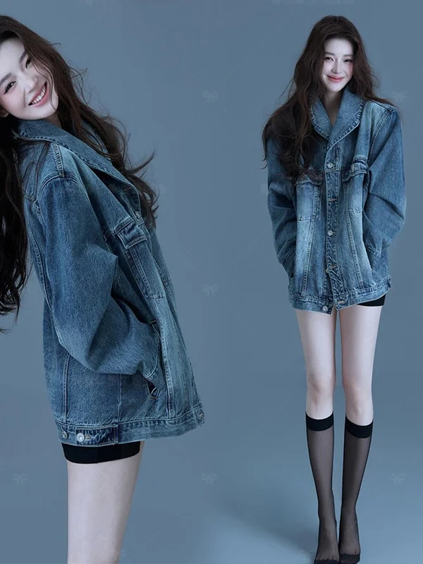 New Style Korean Personality Denim Theme Portrait Photography Clothing Indoor Fashionable Chinese Stage Costume Women's Wear
New Style Korean Personality Denim Theme Portrait Photography Clothing Indoor Fashionable Chinese Stage Costume Women's Wear