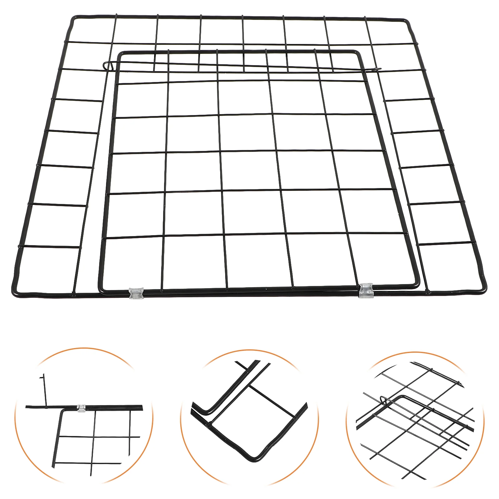 Cat Cage Door 35x35 Black Foldable Wire Mesh Pet Fence Assemble Multipurpose Cat Dog Cage Accessories Easy Install
Cat Cage Door 35x35 Black Foldable Wire Mesh Pet Fence Assemble Multipurpose Cat Dog Cage Accessories Easy Install