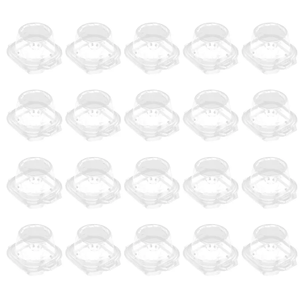 20 Pcs Clear Cupcake Boxes Premium Material Scratch Resistant Individual Containers Dessert Packaging Food Storage Box Kitchen
20 Pcs Clear Cupcake Boxes Premium Material Scratch Resistant Individual Containers Dessert Packaging Food Storage Box Kitchen